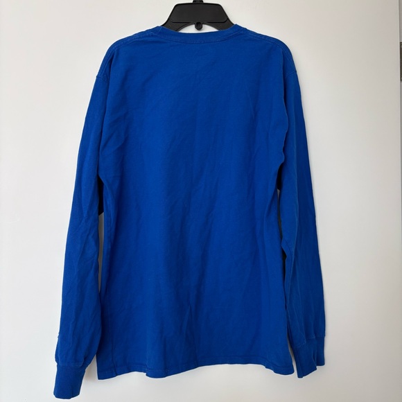Champion Royal Blue Crewneck Long Sleeve Shirt - Picture 6 of 9